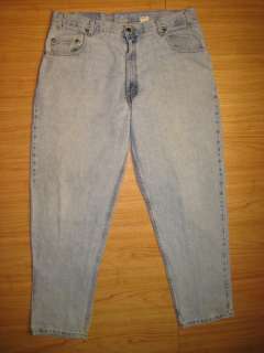 2369 used Levis 545 blue jean 40x32 loose fit  