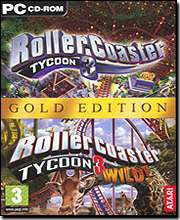 ROLLERCOASTER 3 GOLD & WILD EXPANSION * PC SIMS * NEW  