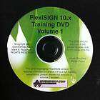 All New SAi FlexiSign 10 training DVD Flexi Sign vinyl cutter 2 DVDs 