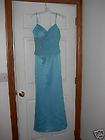 New Size 6 Ocean Blue Beaded Formal Prom Dress XCite