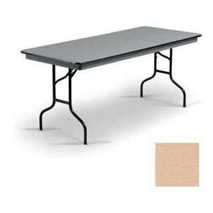 Midwest   Hexalite® Abs Folding Table, 30Wx72L 