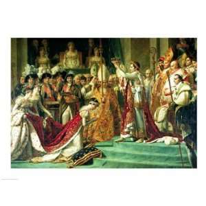  The Consecration of the Emperor Napoleon and the 