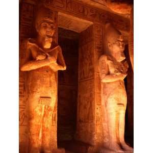  Statues of Ramesses Inside Hypostyle Hall, Abu Simbel 