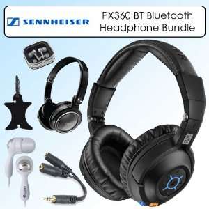   PX 360 BT Bluetooth Wireless Collapsible Headphone Bundle Electronics