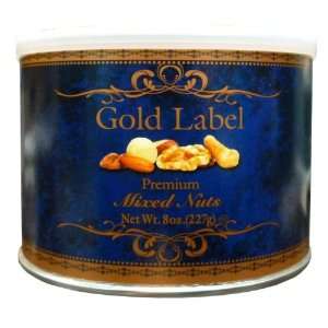 Azar Gold Label Premium Mixed Nuts, 8 Ounce  Grocery 