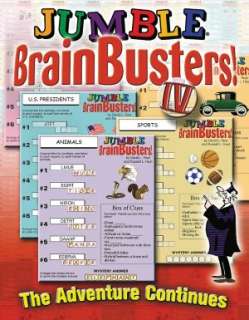   Jumble Brain Busters A Workout for Your Mind by 