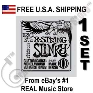 Ernie Ball® 8 String Slinky 10 74 Guitar Strings 2625  