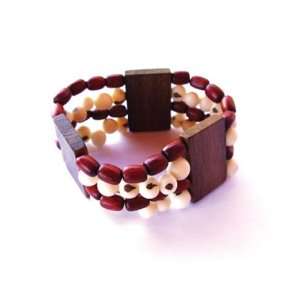  Bracelet Wood and Acai 