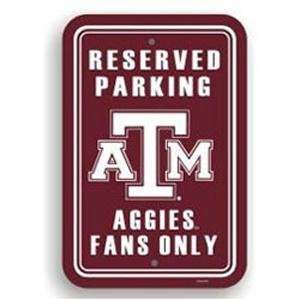 Texas A&M Aggies Sports Team Parking Sign Sports 