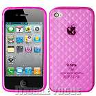 Gummy Gel TPU Silicone Skin Case Cover For Apple iPhone 4S AT&T 