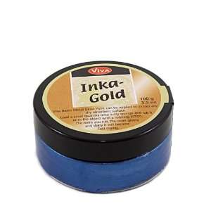  Ounce Inka Gold Metal Gloss Paint, Cobalt Blue Arts, Crafts & Sewing