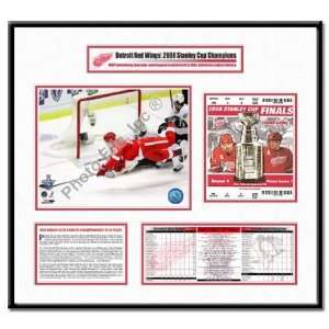   Ticket FrameValtteri Filppula Game 2 Goal   Detroit Red Wings Sports