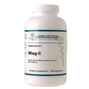  (Mag) C buffered vitamin C 750 mg 200 Capsules Health 