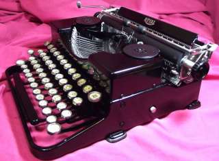   Portable ~ Model 1 ~ Typewriter Writing Machine of 1933 & Case  