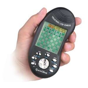    Excalibur Handheld Talking LCD Chess Computer Toys & Games