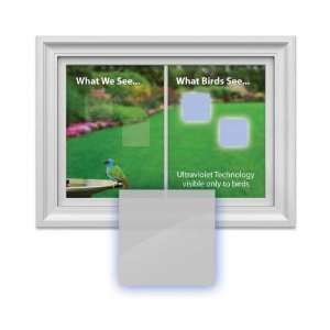  Square Decal Window Alert for Birds 