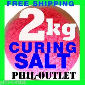 lbs (2kg) Curing Salt for Meat Jerky & Sausages    