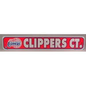   Los Angeles Clippers Ct. Street Sign NBA Licensed