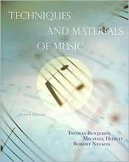 Techniques and Materials of Music From the Common Practice Period 