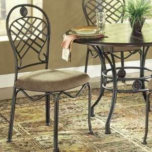  Wimberly Side Chair in Rich Multi Step Dark Cherry [Set of 