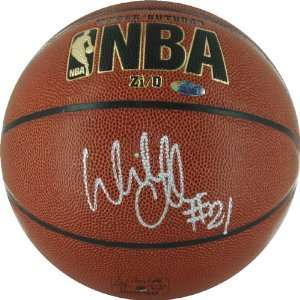  Wilson Chandler Signed Basketball   I O
