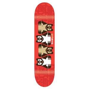  Habitat Fred Gall Insignia Serpent Skate Deck (Red, 8.25 