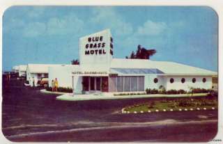 THE BLUE GRASS MOTEL MIAMI BEACH, FL  