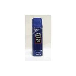  BRUT ACTIF BLUE Cologne. Deodorant Spray Anti Perspirant 6 