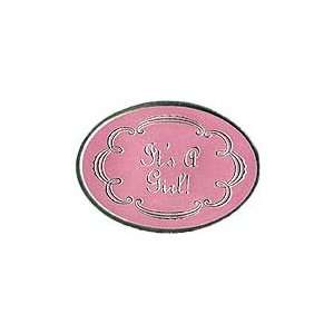  Its a Girl Embossed Sticker Seals