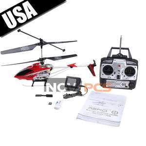 2012 NEW 3ch channel Gyro with Camera RC helicopter RTF SD Card 