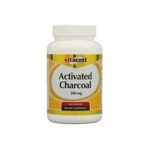  Vitacost Activated Charcoal    280 mg   90 Capsules 