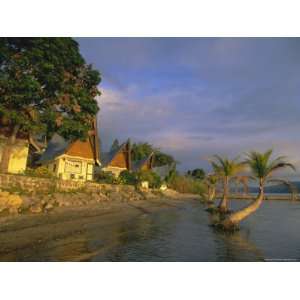 Toba Batak Style Cabins at Le Shangri La Resort Near Ambarita on 