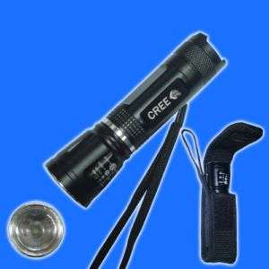 3W Adjustable Focus Zoom 300 lumen LED Flashlight Torch  