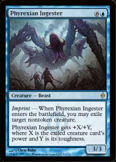 Magic   1x New Phyrexia Phyrexian Ingester NM Mint, English  