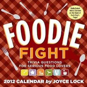  Foodie Fight 2012 Boxed Calendar