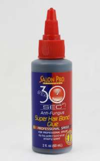 SALON PRO 30 SEC Super Hair Bond Glue 2 fl oz  