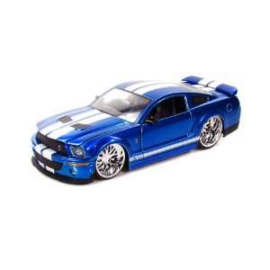    2007 Shelby Cobra GT 500 1/24 Blue / White c/o Toys & Games