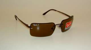   Sunglasses Brown Frame RB 3204 014/83 Brown POLARIZED Lenses  