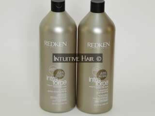 Redken Intra Force DUO Natural Hair Shampoo / Conditioner (Toner)   1L 