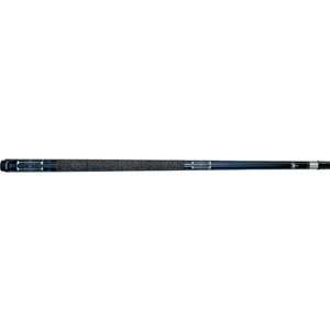   Fiberglass Pool Cue in Black with Blue Weight 18 oz. Toys & Games