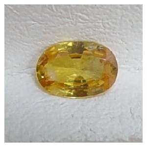  Sapphire, Loose Yellow, .41ct. Natural Genuine, 5.8x4mm 