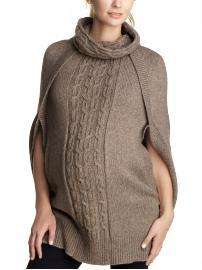 NWT Gap MATERNITY Wool Poncho Sweater Coat XL XLg 16 18  