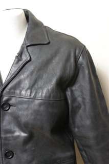 RARE THICK VINTAGE MENS Rebelstoke HORSEHIDE LEATHER JACKET S  
