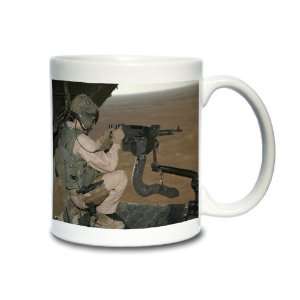    M240 Machine Gun Mounted in V 22 Osprey Coffee Mug 