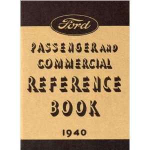  1940 FORD Car Full Line Owners Manual User Guide 