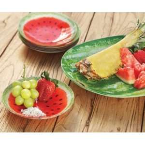 Fresh Watermelon Plates & Platter Set 