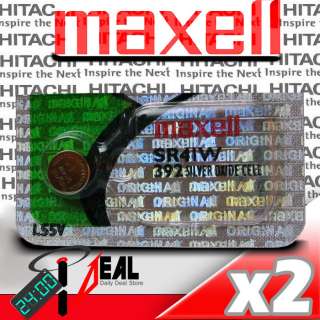 PC MAXELL 392 384 WATCH BATTERY LR41 192 SR​41SW  