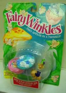 397 Vintage Fairy Winkles Hide N Play Jewelry Box  