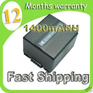 Battery for Panasonic PV GS150 PV GS300 3CCD Camcorder  