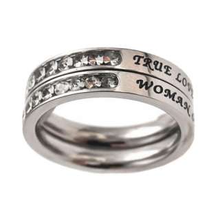 NEW True Love Waits Woman of God Stack Purity Ring  